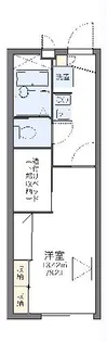 レオパレスアキ【207号室】の間取り