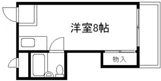 アプトン新大阪【2階】の間取り
