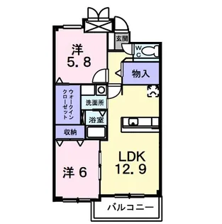 イーストガーデン【1階】の間取り