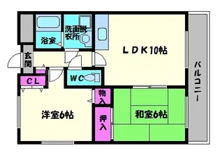 UスギモトII【3階】の間取り