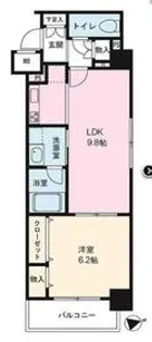 日神デュオステージ六郷土手【2階】の間取り