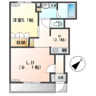プロニティ【1階】の間取り