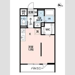 リーブルファイン奈良町Ⅱ 1号棟【203号室】の間取り