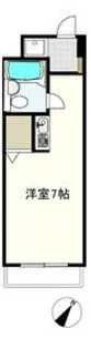 ヴィレッジハウス千葉南【A403号室】の間取り