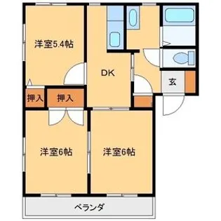 パルA【2階】の間取り
