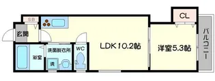 クリエオーレ生江Ⅰ【2階】の間取り