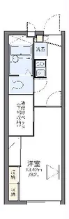 レオパレスJIN【101号室】の間取り
