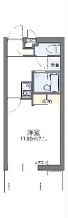 レオパレスエスポワール 天久【1階】の間取り