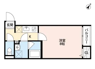 any(エニー)【2階】の間取り