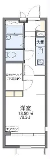 レオパレスウイスタリア【2階】の間取り