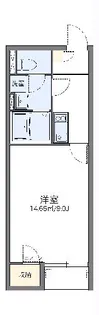 レオネクストロゴス【204号室】の間取り