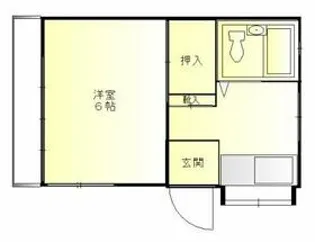 みなもと荘【1階】の間取り