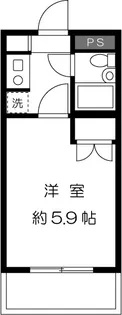 ジョイフル池上【2階】の間取り