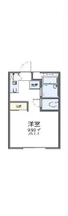 レオパレス妙蓮寺ヴィラ【103号室】の間取り