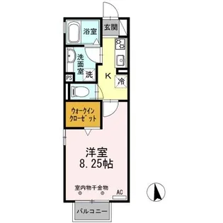 プレジオ大井Ⅱ【2階】の間取り