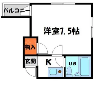 M’PLAZA滝井駅前壱番館【3階】の間取り