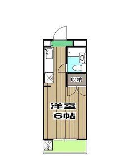 タチバナ【204号室】の間取り