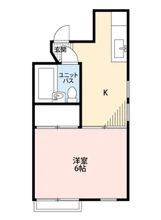 舟寄ハイツ【2階】の間取り