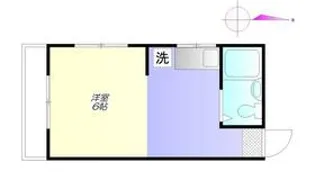 慶成ビル【402号室】の間取り