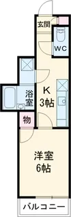 メゾンスリーエム【2階】の間取り