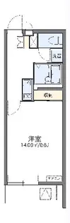 レオネクストシモンズ【1階】の間取り