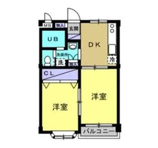 ガイアⅡ【2階】の間取り