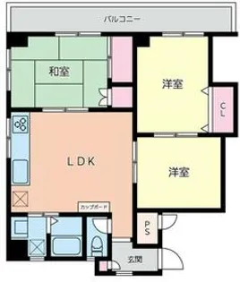 吉原第三ビル【3階】の間取り
