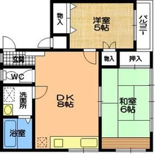 吉原第二ビル【2階】の間取り