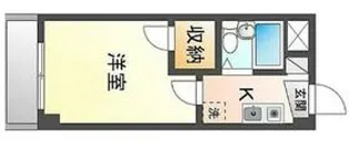 アルビオンシティ豊橋【207号室】の間取り