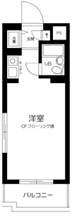 マリオン横浜第四花ノ木【2階】の間取り