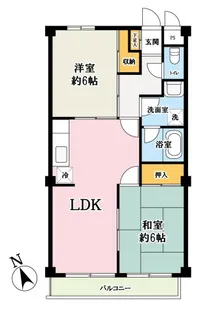 ローヤルコーポ寿【3階】の間取り
