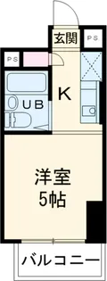 サンパレス南町【202号室】の間取り