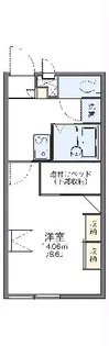 レオパレス十三【109号室】の間取り