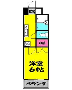 ハイムレグルス【2階】の間取り
