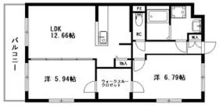 プレメール上土【2階】の間取り