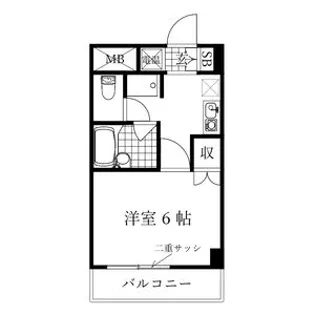 アリーチェ岐阜【702号室】の間取り