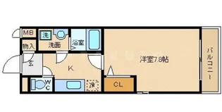 ウエストサイドリバーⅠ【3階】の間取り