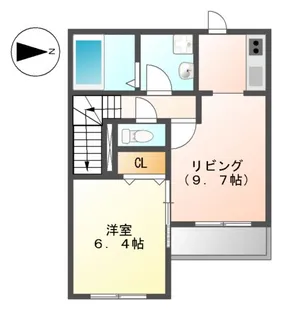 フェリーチェ【2階】の間取り