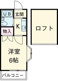 セドルハイム三鷹A【1階】の間取り