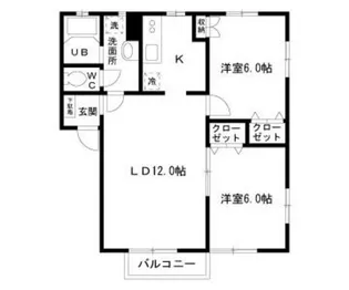 エミネンス【1階】の間取り