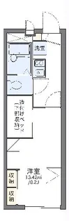 レオパレスステイブル【204号室】の間取り