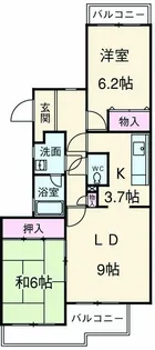 井の頭パーク・プラザ【1階】の間取り