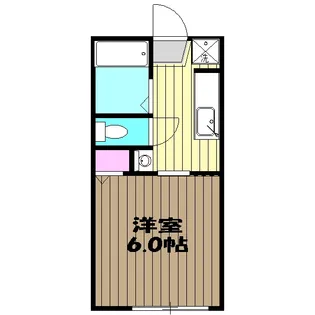 パークヒルズ壱番館【1-203号室】の間取り