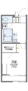 レオパレスプレミール【209号室】の間取り
