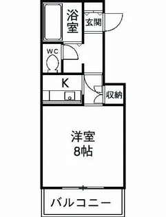 ヴェルデ カ−サ【301号室】の間取り