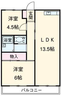 静岡中央マンション【2階】の間取り