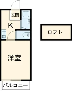 ビクトリヤハイツ【105号室】の間取り