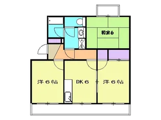 KS−920【203号室】の間取り