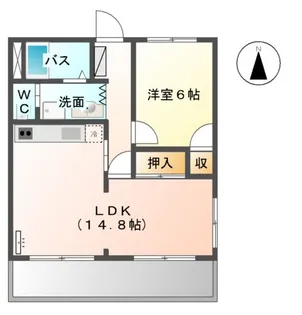 epi【2階】の間取り