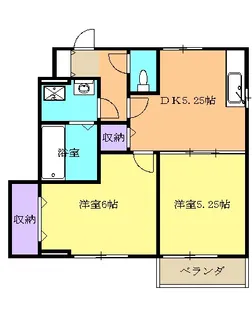 メゾン・ドリーム【1階】の間取り